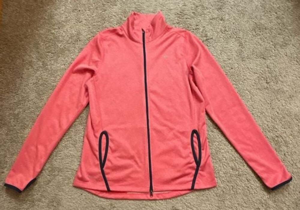 Nike Dri-FIT Full-Zip Women’s Track Jacket with Contrast Trim